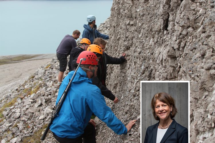 GEO på feltarbeid på Svalbard